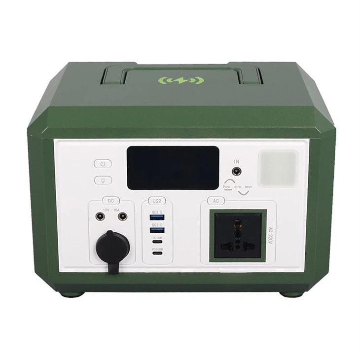 Mobile Power Solution 600W With Wireless Charging Capability Outdoor Supply